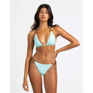 Beach Bunny Swimwear Nadia Triangle Top - Aqua Size MDAqua / MD